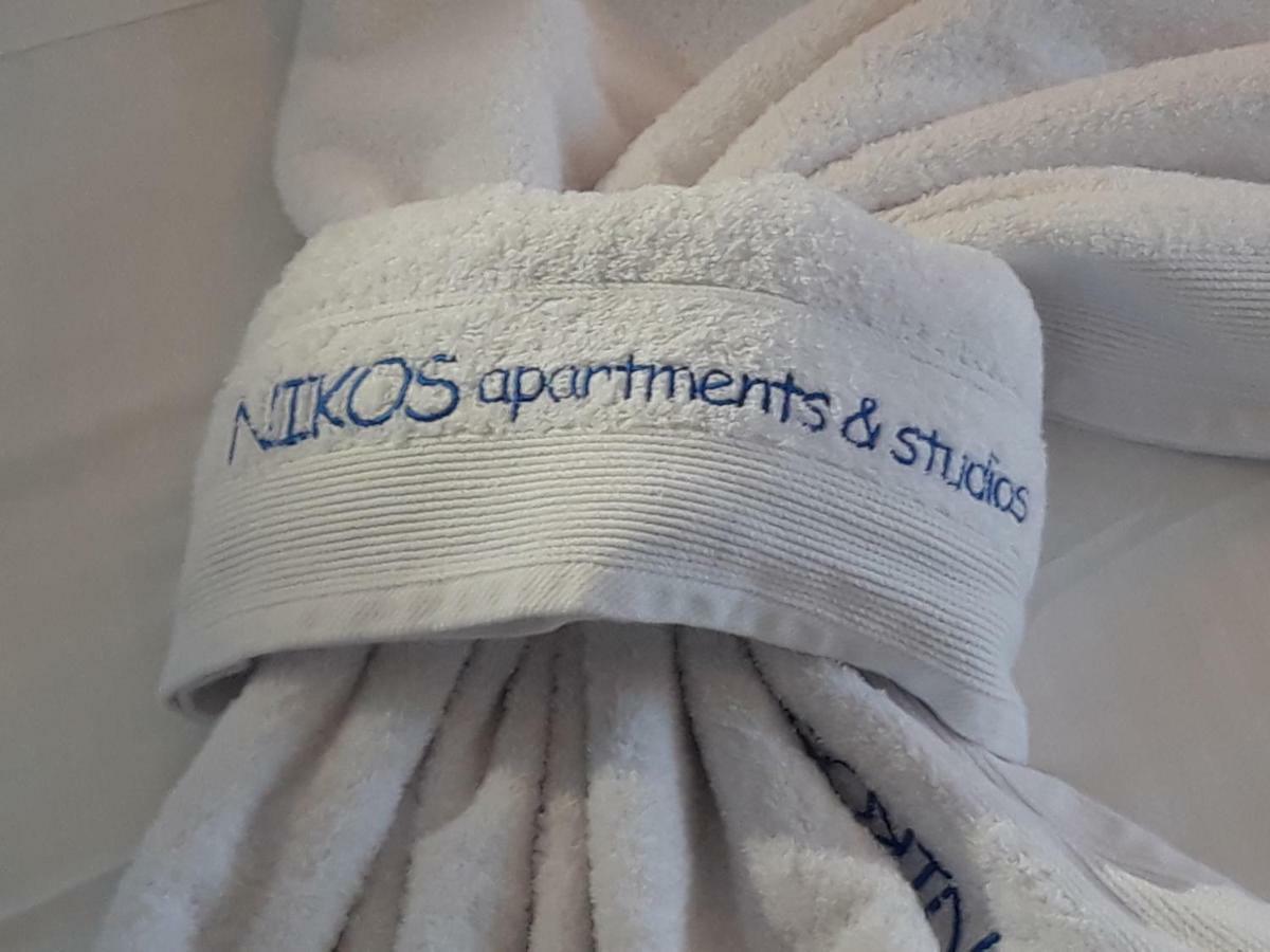 Nikos Apartments And Studios Ájos Prokópios Eksteriør bilde
